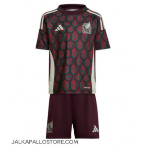 Meksiko Kotipaita Lapsille Copa America 2024 Lyhythihainen (+ shortsit)